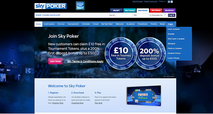 Sky Poker Forum Uk